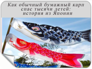 Как обычный бумажный карп спас тысячи детей: удивительная история из Японии 🙏