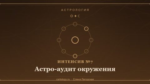 Интенсив №7 «Астро-аудит окружения» — круг людей вокруг центра