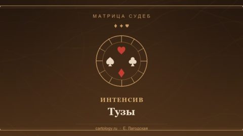 Тузы — интенсив по системе Картологии, автор Е. Лагодская